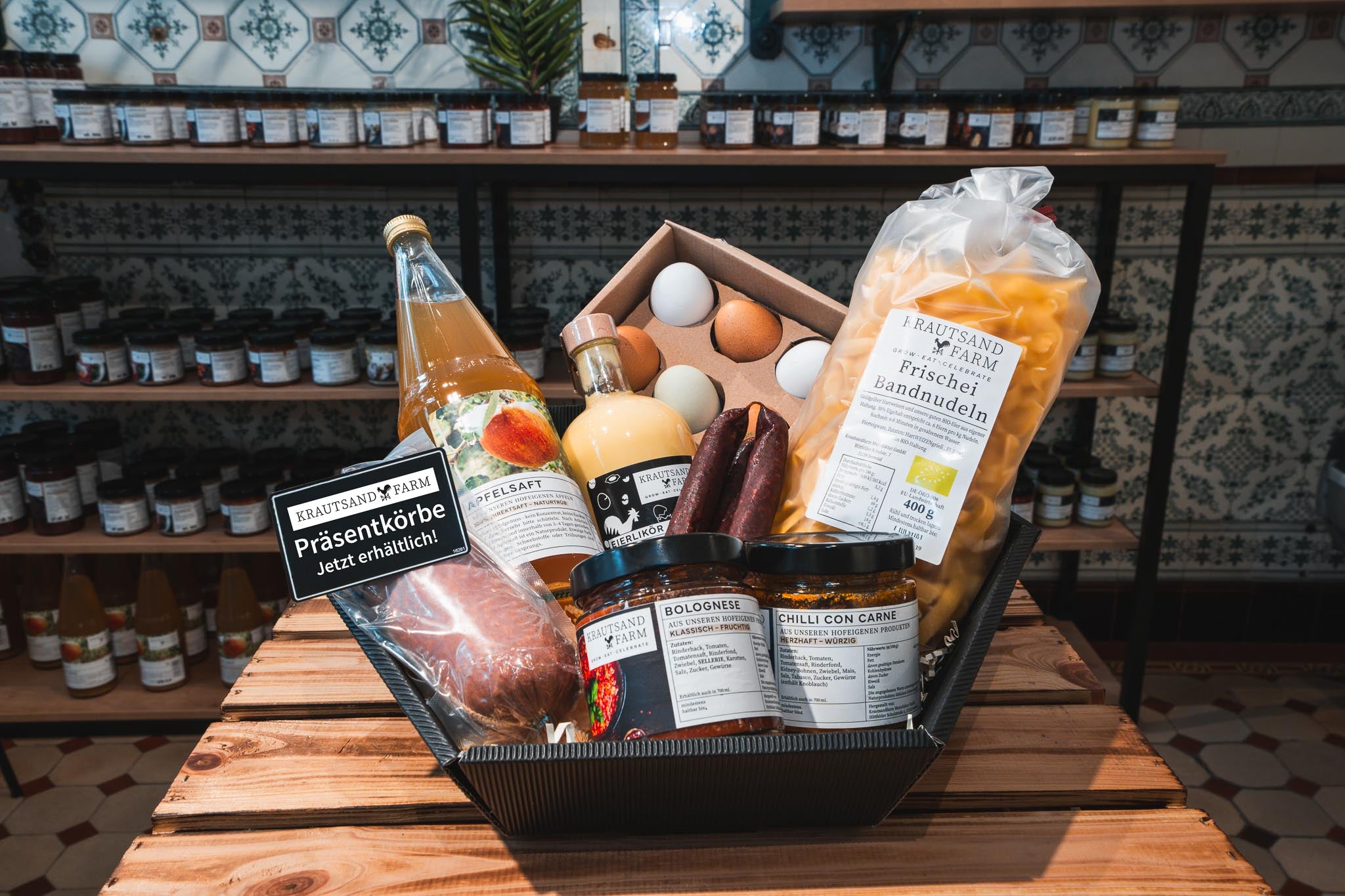 Präsentkorb (klein & groß)