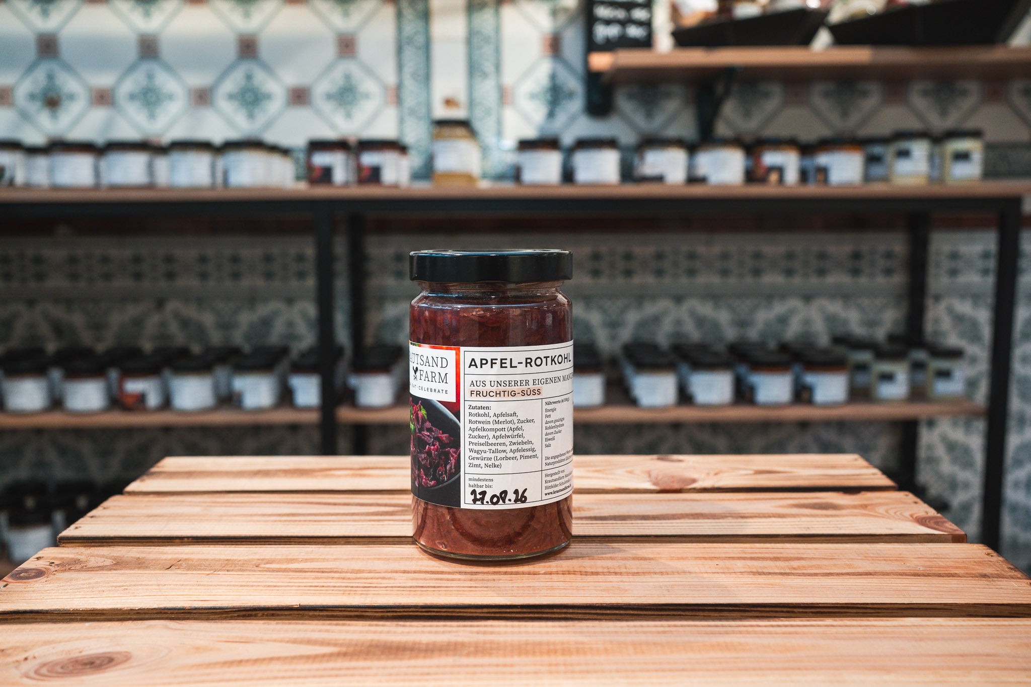 Rotkohl aus eigener Herstellung