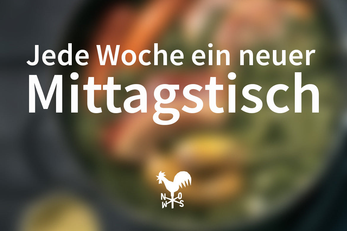 Unser Mittagstisch in beiden Krautsand Farm Läden