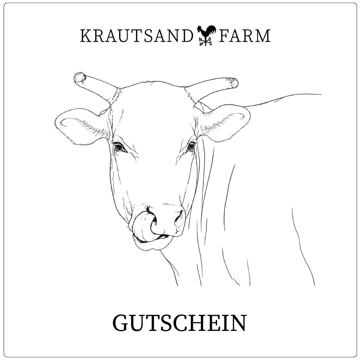 Geschenkgutschein der Krautsand Farm